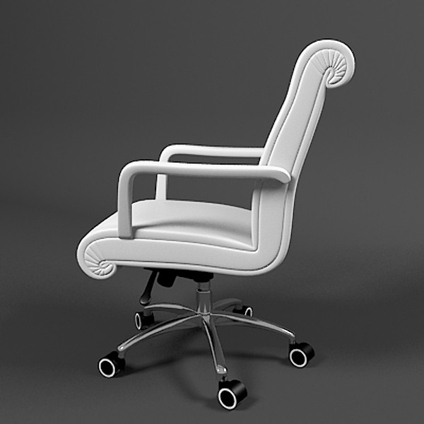 poltrona frau 3d obj - Poltrona Frau Armchair by shop3ds